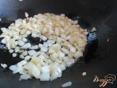 «Спагетти с мясным фаршем и маслинами» - приготовления блюда - шаг 2
