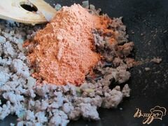 «Спагетти с мясным фаршем и маслинами» - приготовления блюда - шаг 4