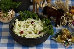 «Салат с горошком» - приготовления блюда - шаг 6
