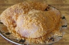 «Хрустящие куриные грудки» - приготовления блюда - шаг 1