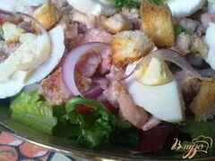 «Деревенский салат» - приготовления блюда - шаг 10