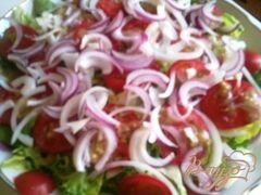 «Деревенский салат» - приготовления блюда - шаг 8