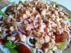 «Деревенский салат» - приготовления блюда - шаг 9