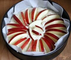 «Миндально-яблочный пирог» - приготовления блюда - шаг 6