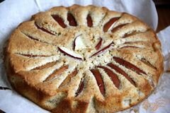 «Миндально-яблочный пирог» - приготовления блюда - шаг 7