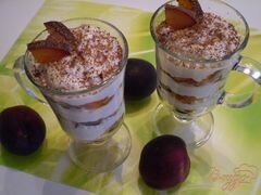 «Десерт творожный с фруктами» - приготовления блюда - шаг 6