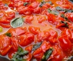 «Соус из помидоров черри» - приготовления блюда - шаг 4