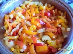 «Яичница с овощами» - приготовления блюда - шаг 2