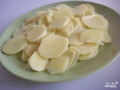 «Картофель под сыром» - приготовления блюда - шаг 2