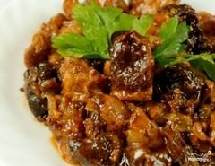 «Мясо с черносливом в мультиварке» - приготовления блюда - шаг 7
