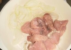 «Домашняя шаурма со свининой и молодой капустой» - приготовления блюда - шаг 1