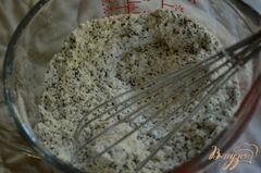 «Cметанный кекс с маком и белым цитрусовым ганашем» - приготовления блюда - шаг 1