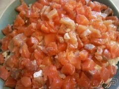 «Рисовый салат с красной рыбой» - приготовления блюда - шаг 5
