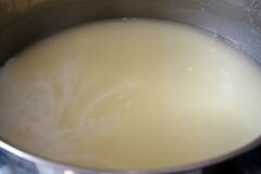 «Сырный суп с кольраби» - приготовления блюда - шаг 5