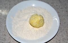«Простые сырники» - приготовления блюда - шаг 3