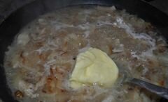 «Спагетти в грибном соусе» - приготовления блюда - шаг 5