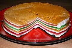 «торт «Радуга»» - приготовления блюда - шаг 6