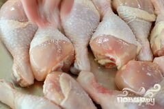 «Запеченные куриные ножки» - приготовления блюда - шаг 6