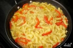 «Паста с курицей и овощами» - приготовления блюда - шаг 5