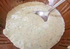 «Салат с огуречным соусом» - приготовления блюда - шаг 10