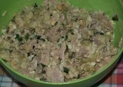 «Салат Леди» - приготовления блюда - шаг 6