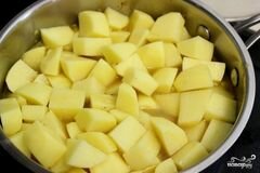 «Картофель тушёный с мясом» - приготовления блюда - шаг 4
