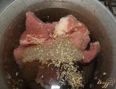 «Говядина с луковым бульоном» - приготовления блюда - шаг 1