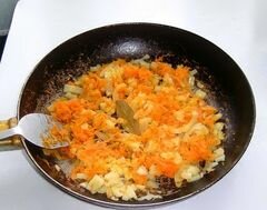 «Тушоная капуста с фасолью» - приготовления блюда - шаг 5