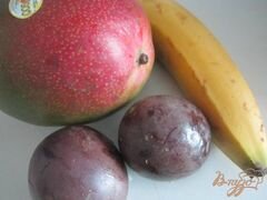 «Десерт с экзотическими фруктами» - приготовления блюда - шаг 1