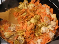 «Узбекский плов с курицей» - приготовления блюда - шаг 6