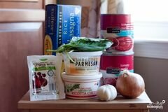 «Лазанья болоньезе» - приготовления блюда - шаг 1