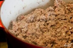 «Лазанья болоньезе» - приготовления блюда - шаг 4