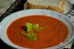 «Быстрый томатный суп» - приготовления блюда - шаг 5