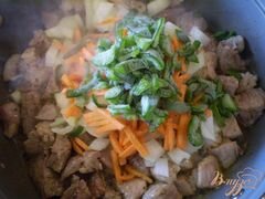«Свинина с овощами» - приготовления блюда - шаг 3