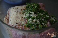 «Фрикадельки с сыром по-итальянски» - приготовления блюда - шаг 2
