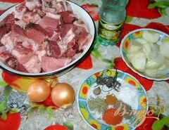 «Шашлык из свинины в пряном маринаде» - приготовления блюда - шаг 1