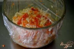 «Слоппи капустный салат с соусом» - приготовления блюда - шаг 3