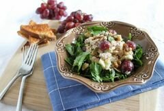 «Оздоровительный салат с тунцом Уолдорф» - приготовления блюда - шаг 5