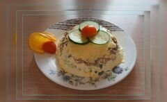 «Салат с куриными желудочками» - приготовления блюда - шаг 4