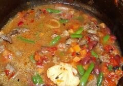 «Острые овощи» - приготовления блюда - шаг 11