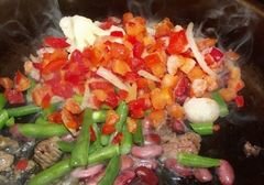 «Острые овощи» - приготовления блюда - шаг 9