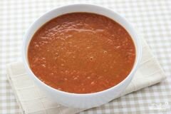 «Горячий томатный суп» - приготовления блюда - шаг 8