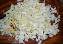 «Салат из сардины» - приготовления блюда - шаг 3