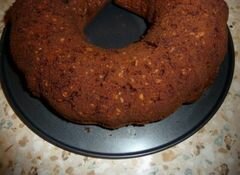 «Шоколадный кекс с орехами» - приготовления блюда - шаг 13
