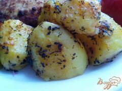 «Запеченная, пряная картошка» - приготовления блюда - шаг 4