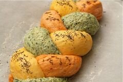 «Трехцветный хлеб» - приготовления блюда - шаг 7