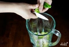 «Зеленый салат с помидорами и авокадо» - приготовления блюда - шаг 1