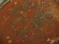 «Томатный суп с сырной корочкой» - приготовления блюда - шаг 2