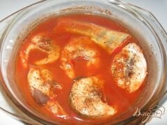 «Судак в томатном соусе» - приготовления блюда - шаг 6