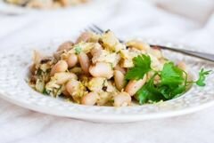 «Салат из тунца и белой фасоли» - приготовления блюда - шаг 5